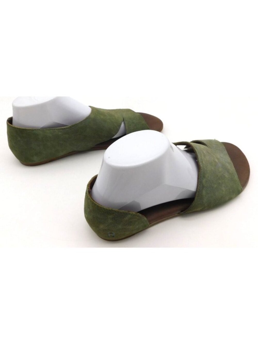 Roan by Bed Stu Irie Green Leather Open Toe Sandals Boho Comfort 10? - Picture 4 of 8